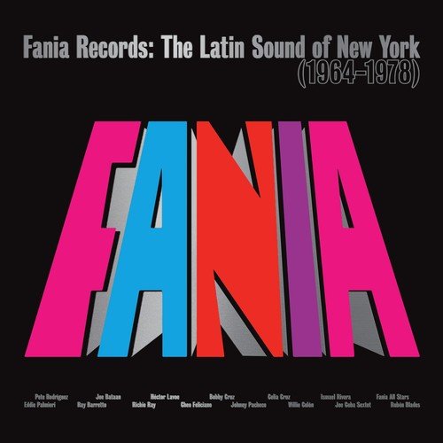 The Latin Sound of New York Fania Records vinilo edición japonesa portada