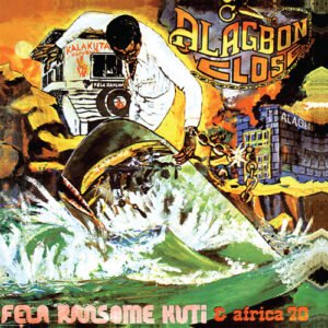 Portada del vinilo “Alagbon Close” de Fela Kuti