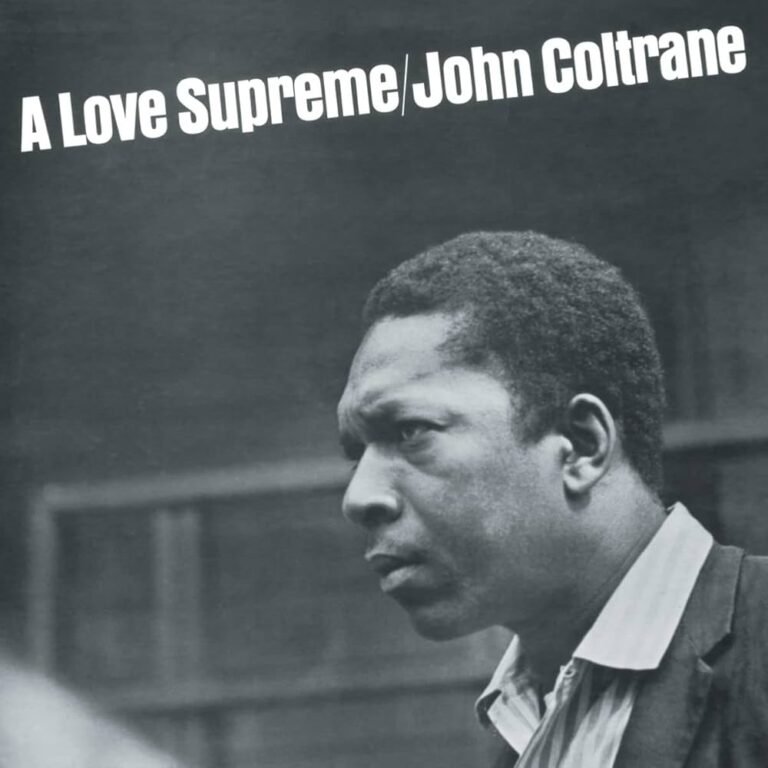 Portada del vinilo A Love Supreme de John Coltrane