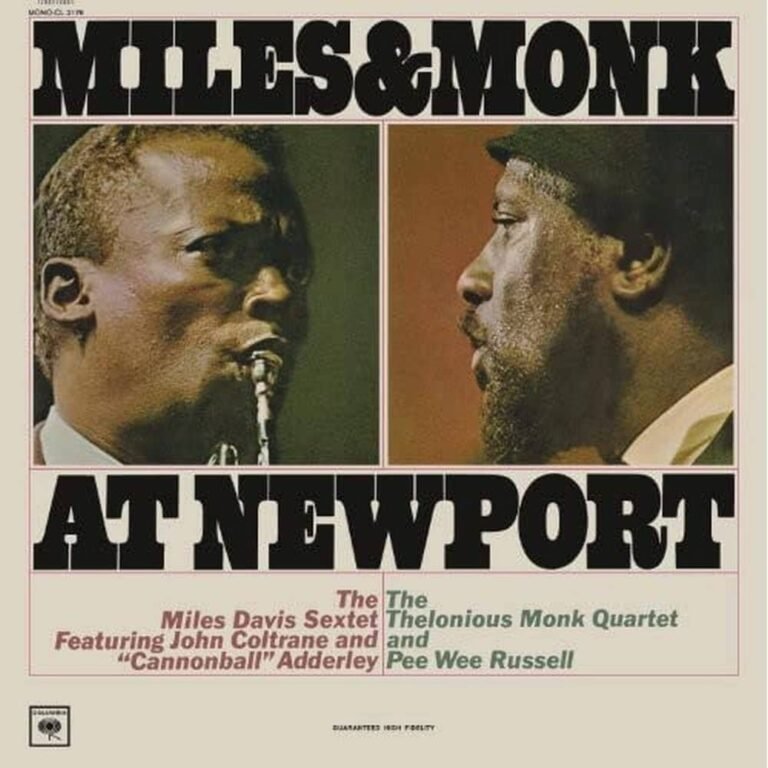 Portada del vinilo Miles & Monk de Miles Davis y Thelonious Monk