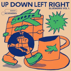 "Portada del vinilo Bluewerks up Down Left Right Vol. 1 + 2 "